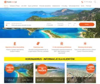 Travelplanet.pl(Wycieczki zagraniczne i wakacje. Dobre biura podróży) Screenshot