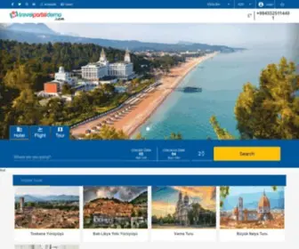 Travelportaldemo.com(Travelportaldemo) Screenshot