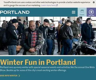 Travelportland.com(Portland, Oregon) Screenshot