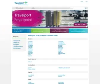 Travelportservices.com(Travelport Customer Portal) Screenshot