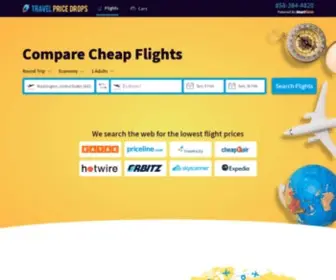 Travelpricedrops.com(Compare Flights) Screenshot