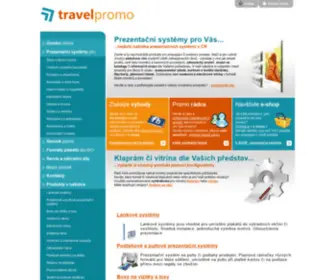 Travelpromo.cz(Nejširší nabídka prezentačních systémů v ČR. Široký výběr) Screenshot