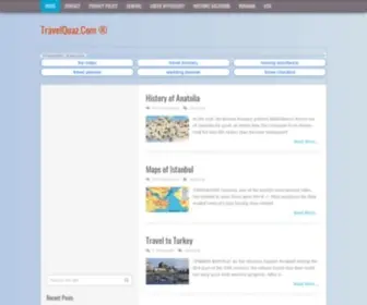 Travelquaz.com(Travelquaz) Screenshot