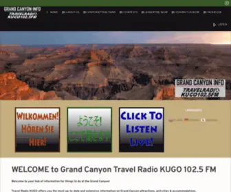 Travelradiousa.com(Northern Arizona Travel Radio) Screenshot