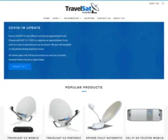 Travelsat.com.au(Satellite TV for Caravans) Screenshot