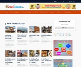 Travelshanti.com(Life Changing Vacations) Screenshot