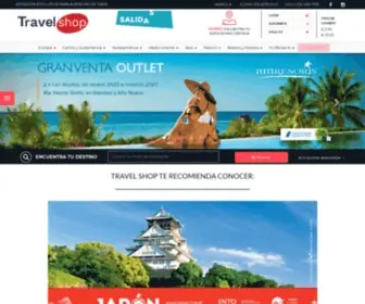 Travelshop.com.mx(Operadora Travel Shop) Screenshot