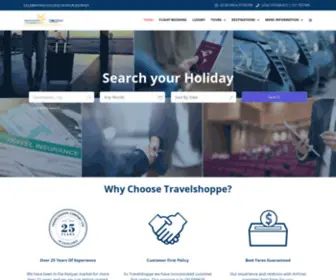Travelshoppe.co.ke Screenshot