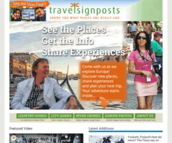 Travelsignposts.com(Europe travel photos and trip planning information) Screenshot