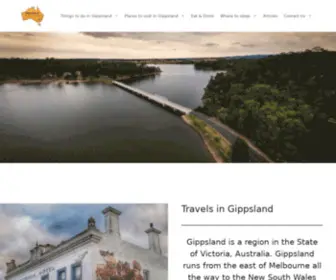 Travelsingippsland.com(Gippsland) Screenshot