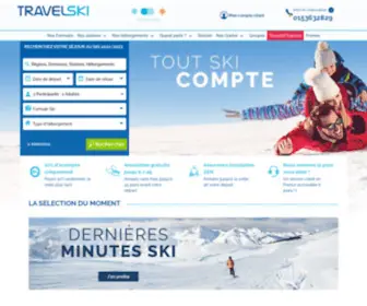 Travelski.com(Sejour ski) Screenshot