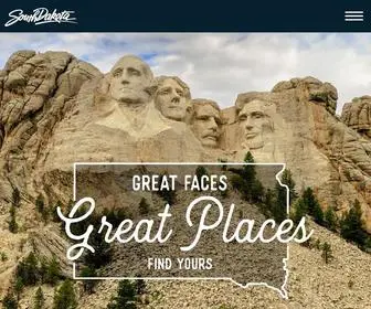 Travelsouthdakota.com(The South Dakota Travel Site) Screenshot