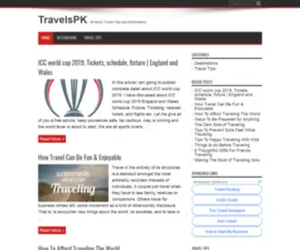 Travelspk.com(Since 2005) Screenshot