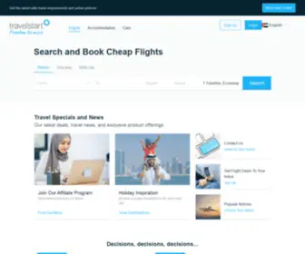 Travelstart.ae(Search and Book Cheap Flights) Screenshot