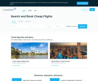 Travelstart.co.ke(Search and Book Cheap Flights) Screenshot