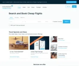 Travelstart.co.za(Search and Book Cheap Flights) Screenshot