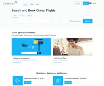 Travelstart.com.eg(Search and Book Cheap Flights) Screenshot
