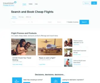 Travelstart.com.ng(Search and Book Cheap Flights) Screenshot