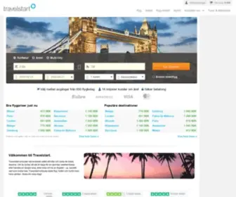 Travelstart.se(Boka billiga flyg hos ett av nordens ledande reseföretag) Screenshot