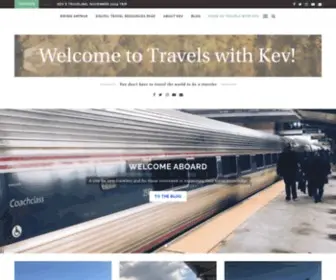 Travelswithkev.com(Travels with Kev) Screenshot