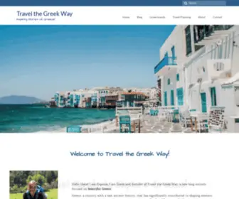 Travelthegreekway.com(Bot Verification) Screenshot