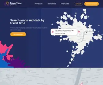 Traveltime.com(Calculate Travel Times to Thousands of Locations) Screenshot