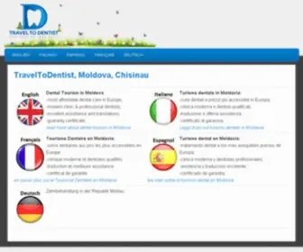 Traveltodentist.com(Dental Tourism in Moldova) Screenshot