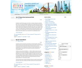 Traveltotips.com(Agoda travel blog) Screenshot