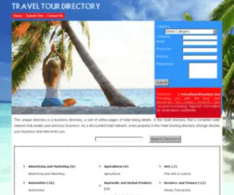 Traveltourdirectory.com(Travel tour directory) Screenshot
