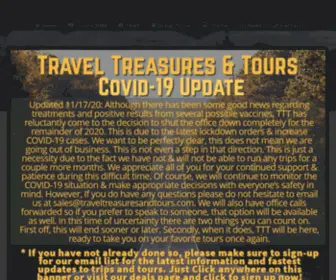 Traveltreasuresandtours.com(Traveltreasuresandtours) Screenshot