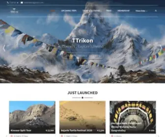 Traveltrikon.com(Travel Trikon) Screenshot