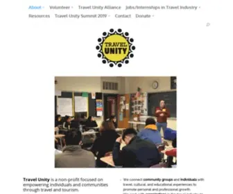 Travelunity.org(Travel Unity) Screenshot