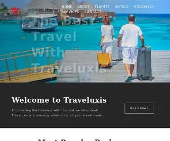 Traveluxis.in(Traveluxis Holidays PVT LTD) Screenshot