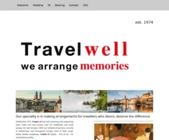 Travelwell.info(Welcome) Screenshot