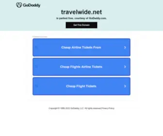 Travelwide.net(Travelwide) Screenshot