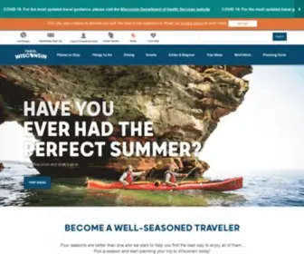 Travelwisconsin.com(Travel Wisconsin) Screenshot