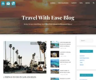 Travelwitheaseblog.com(Travel With Ease) Screenshot