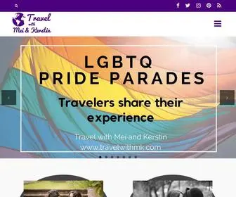 Travelwithmk.com(Travel stories by a lesbian couple from Luxembourg) Screenshot