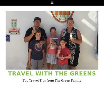 Travelwiththegreens.com(Travel With The Greens) Screenshot