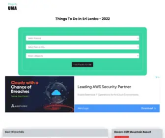 Travelwithuma.com(Accurate information on all the things to do in Sri Lanka 2023) Screenshot