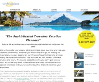 Travelwizard.com(Luxury Vacations) Screenshot