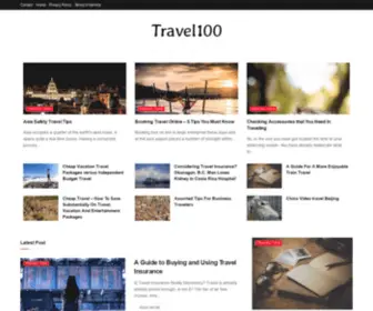 Travelword100.com(Travel tips) Screenshot