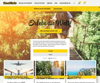 Travelworks.at(TravelWorks ermöglicht Dein Auslandsabenteuer) Screenshot