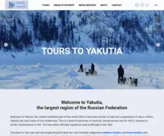 Travelyakutia.com(Travel Yakutia) Screenshot