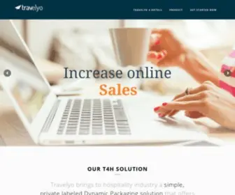 Travelyo.com(Travelyo brings to hospitality industry a simple Dynamic Packaging solution) Screenshot