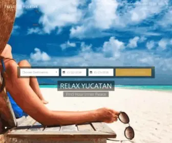 Travelyucatan.com(Yucatan Peninsula & Riviera Maya Travel Info) Screenshot
