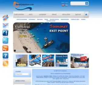 Travelzakynthos.com(Travel Zakynthos) Screenshot