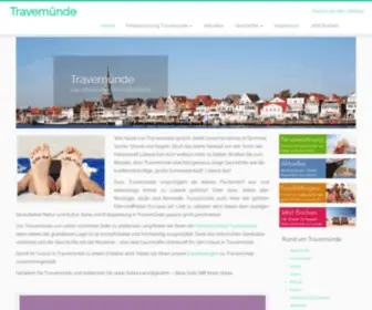 Travemuende.com(Travemünde) Screenshot