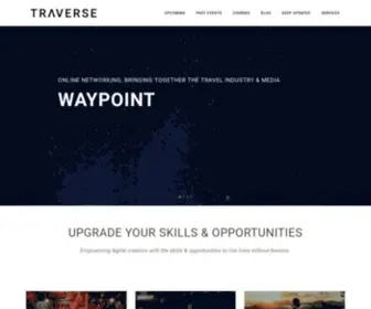 Traverse-Events.com(Travel Influencer Marketing Agency) Screenshot