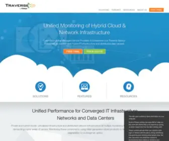 Traverse-Monitoring.com(Network Performance Monitoring and Management) Screenshot